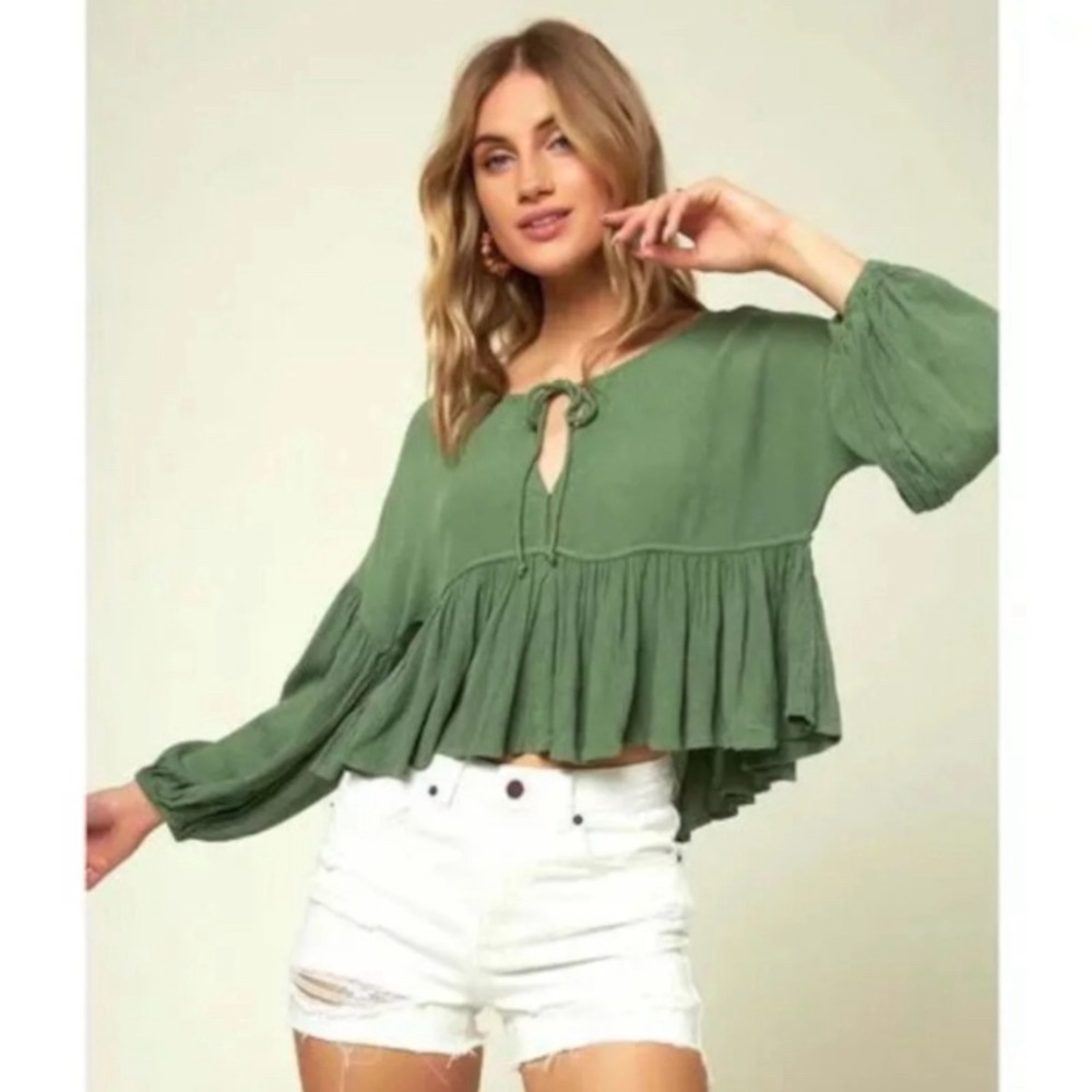 O’Neill Cropped Blouse
